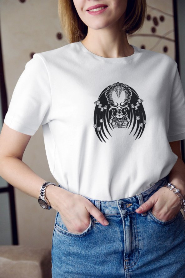 The Predator 2 Baskılı Tişört Kadın Hediye Doğum Günü Hediyesi T-shirt