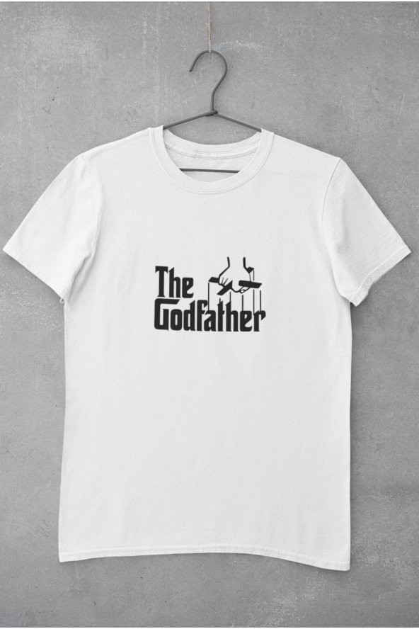 The Godfather Yazı Baskılı Tişört Erkek Hediye Doğum Günü Hediyesi T-shirt - Resim 2