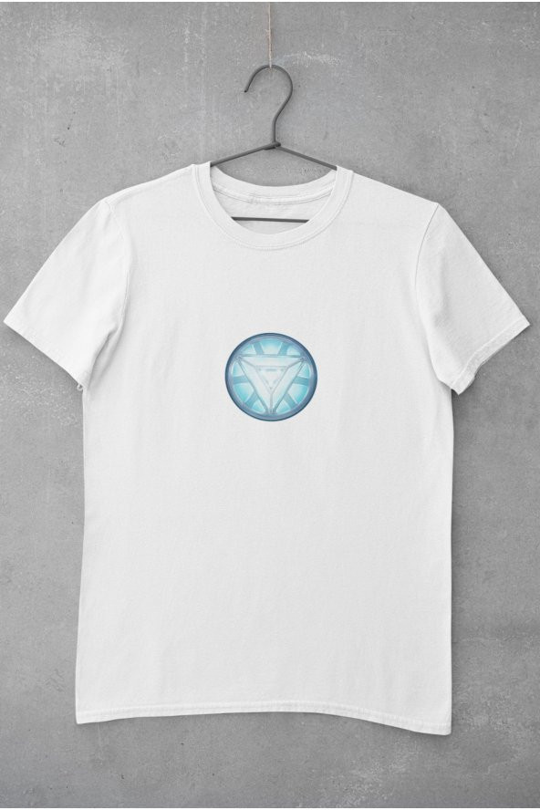 Marvel İron Man Arc Reaktör Baskılı Tişört Kadın Hediye Doğum Günü Hediyesi - Resim 2