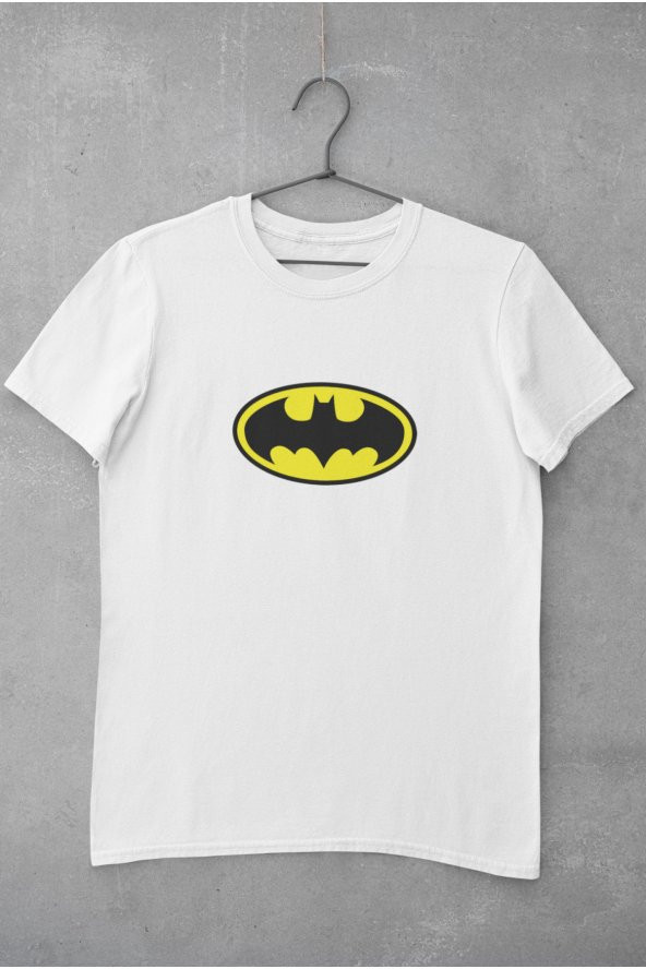 DC Batman Karakteri Logo Baskılı Tişört Erkek Hediye Doğum Günü Hediyesi T-shirt - 2