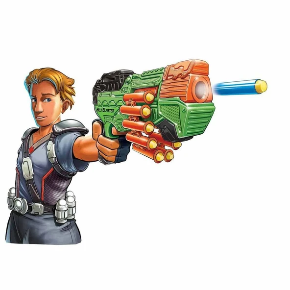 Air Warriors Belt Blaster Sünger Dart Atan Oyuncak - 2