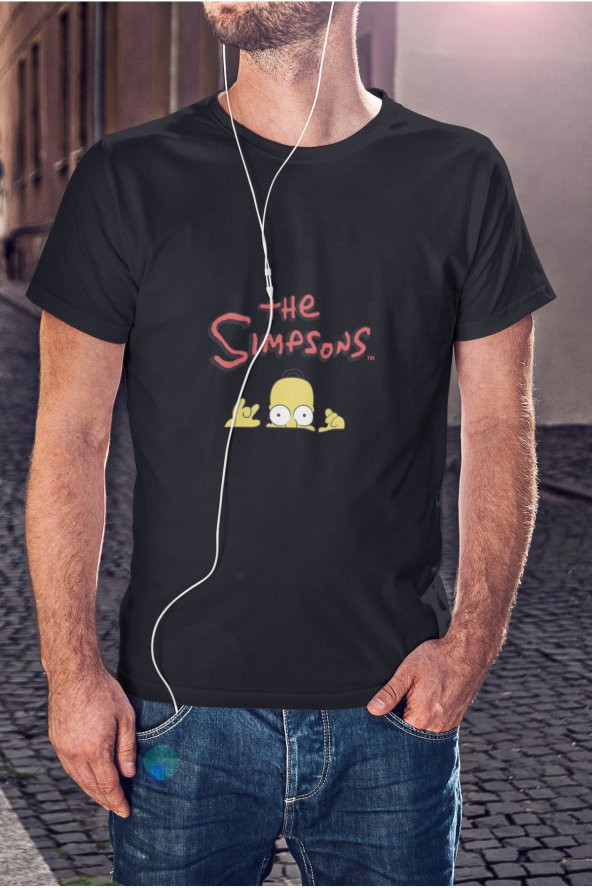The Simpsons Ailesi Homer Marge Bart Lisa Maggie Tişört Erkek Hediye Doğum Günü - 3