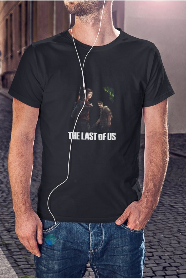 The Last Of Us Ellie Ve Joel Karakter
 Baskılı Tişört Erkek Hediye Doğum Günü - 3