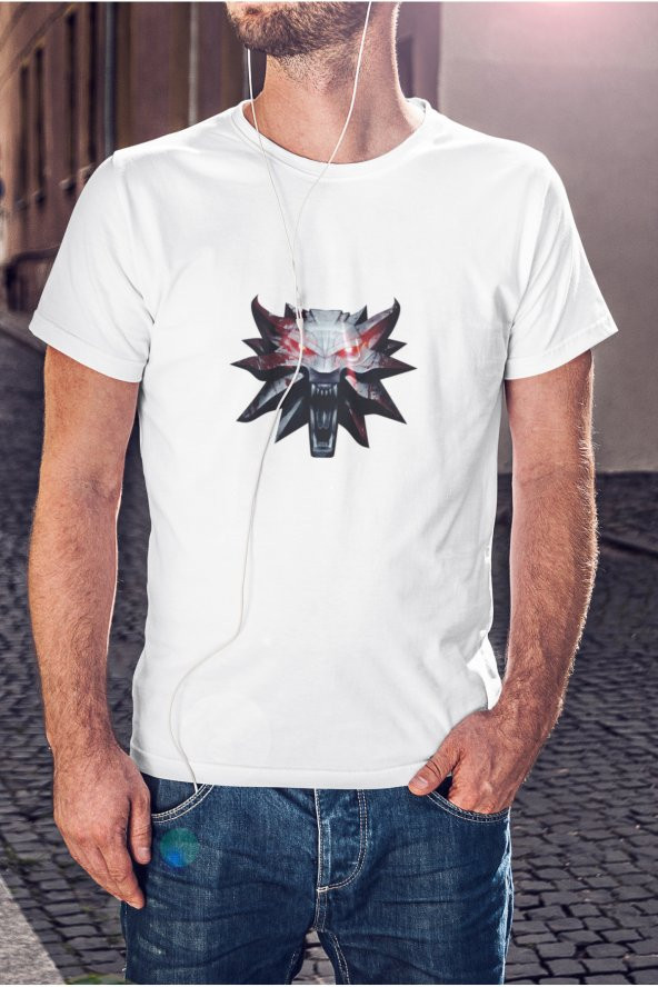 The Witcher Baskılı Tişört Erkek Hediye Doğum Günü Hediyesi T-shirt ürün görseli