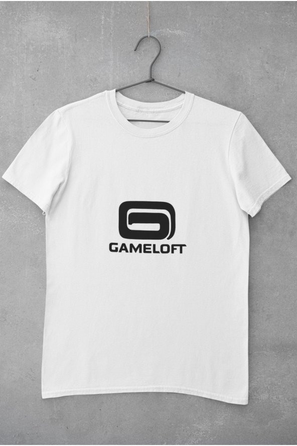 Gameloft Logo Baskılı Tişört Erkek Hediye Doğum Günü Hediyesi T-shirt - Resim 2