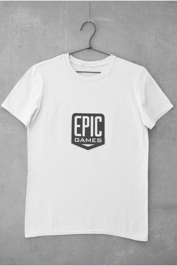 Epic Games Logo Baskılı Tişört Erkek Hediye Doğum Günü Hediyesi T-shirt - 2