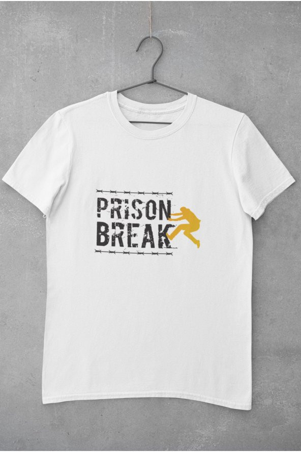 Prison Break Yazı Baskılı Tişört Kadın Hediye Doğum Günü Hediyesi T-shirt - Resim 2