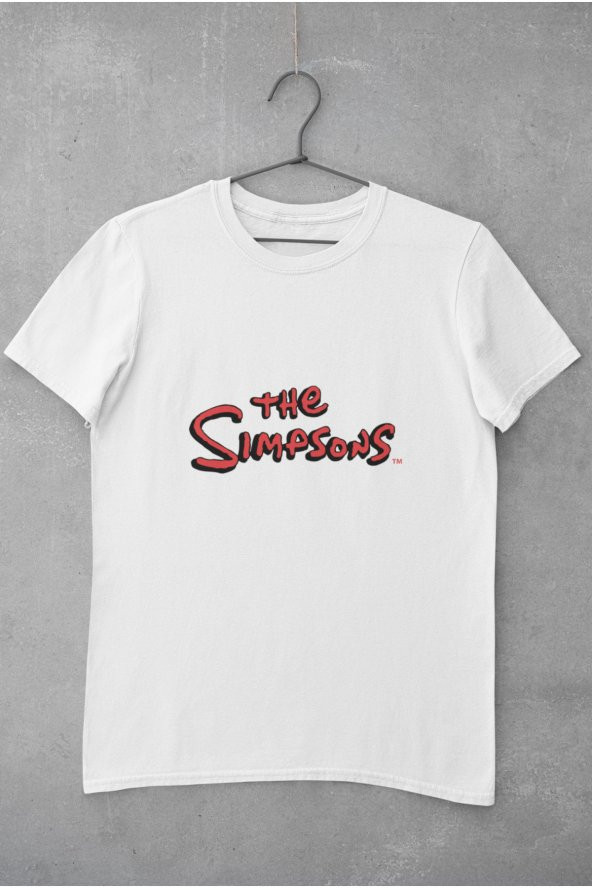The Simpsons Kırmızı Yazı Baskılı Tişört Kadın Hediye Doğum Günü Hediyesi - 2
