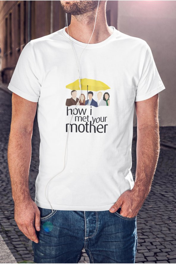 How I Met Your Mother Yazı Baskılı Tişört Erkek Hediye Doğum Günü Hediyesi ürün görseli