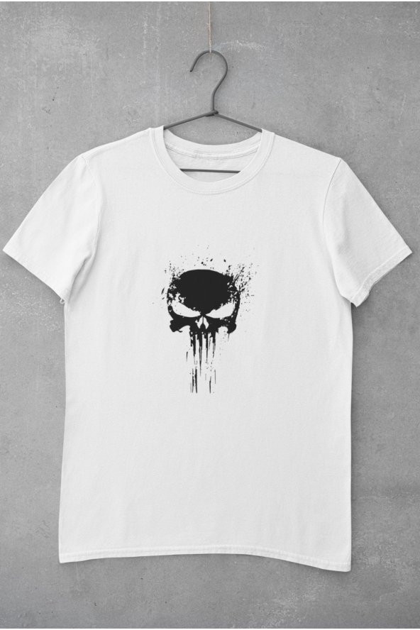 The Punisher Marvel Baskılı Tişört Erkek Hediye Doğum Günü Hediyesi T-shirt - 2