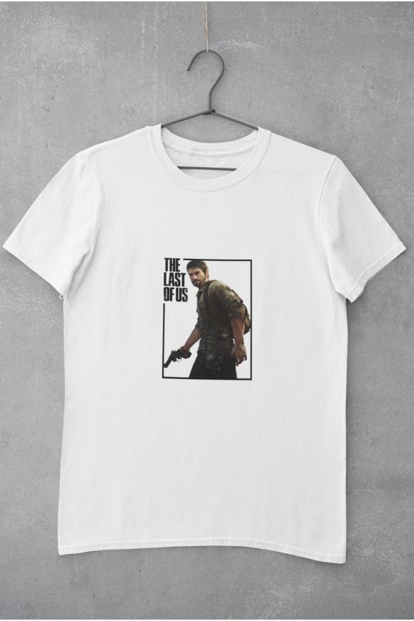 The Last Of Us Joel Baskılı Tişört Erkek Hediye Doğum Günü Hediyesi T-shirt - Resim 2