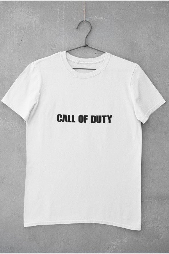 Call Of Duty Savaş Oyunu PS PC Logo 2 Baskılı Tişört Erkek Hediye Doğum Günü - Resim 2