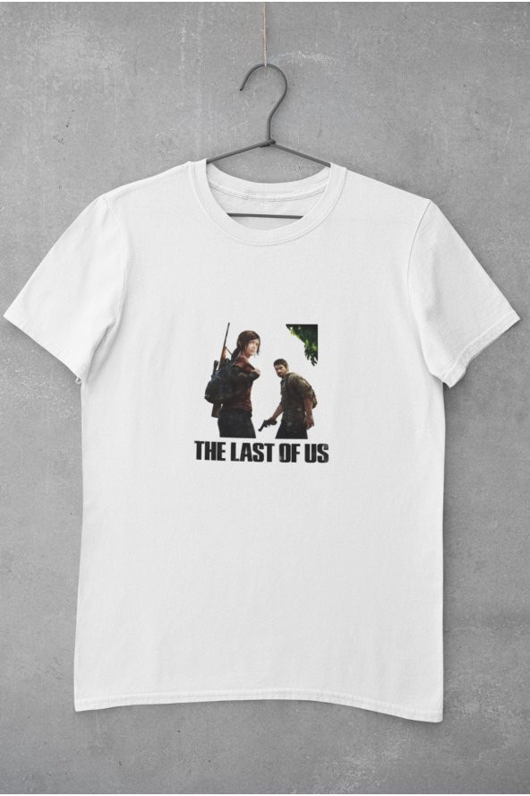 The Last Of Us Ellie Ve Joel Karakter
 Baskılı Tişört Erkek Hediye Doğum Günü - 2