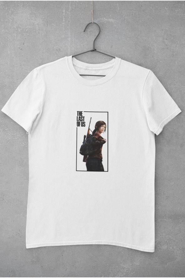 The Last Of Us Ellie Karakteri Baskılı Tişört Kadın Hediye Doğum Günü Hediyesi - Resim 2