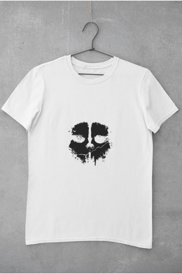 Call Of Duty Ghosts Savaş Oyunu Kurukafa Logo Tişört Erkek Hediye Doğum Günü - 2