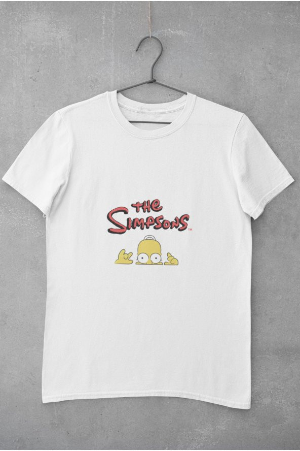 The Simpsons Ailesi Homer Marge Bart Lisa Maggie Tişört Kadın Hediye Doğum Günü - Resim 2