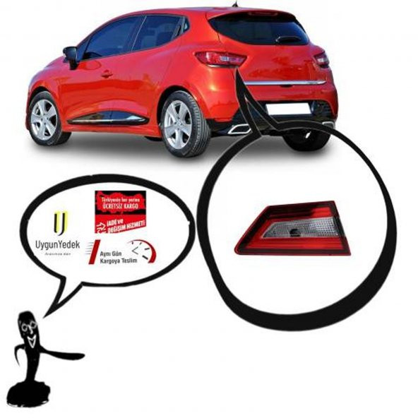 RENAULT CLİO 4 IV SAĞ ARKA STOP LAMBASI İÇ ÜNİTE