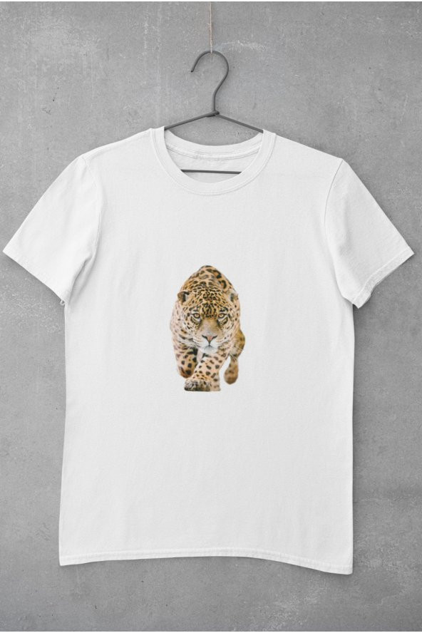 Kaplan Baskılı Tişört Kadın Hediye Doğum Günü Hediyesi T-shirt - 2