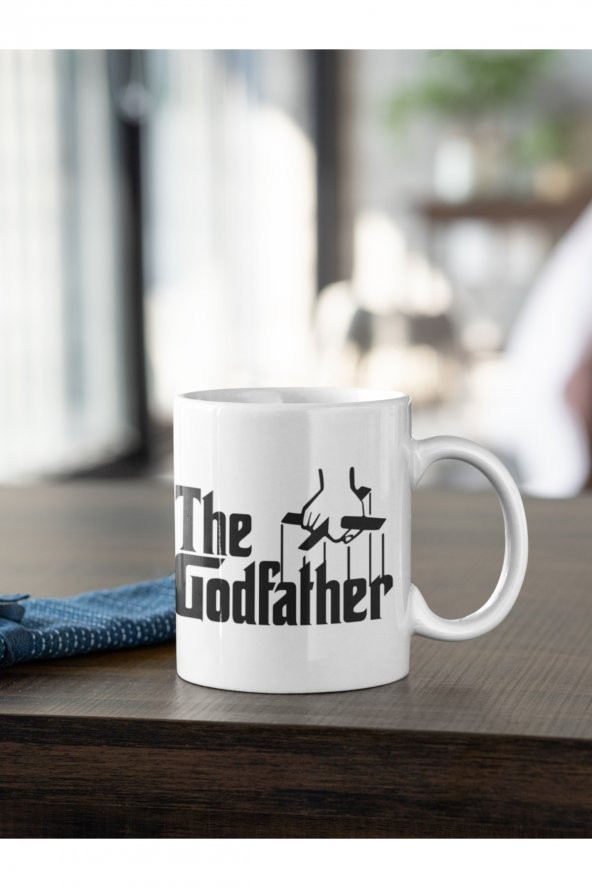 The Godfather Yazı Baskılı Kahve Kupası Hediye Kupa