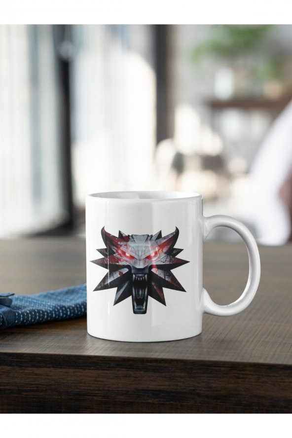 The Witcher Baskılı Kahve Kupası Hediye Kupa