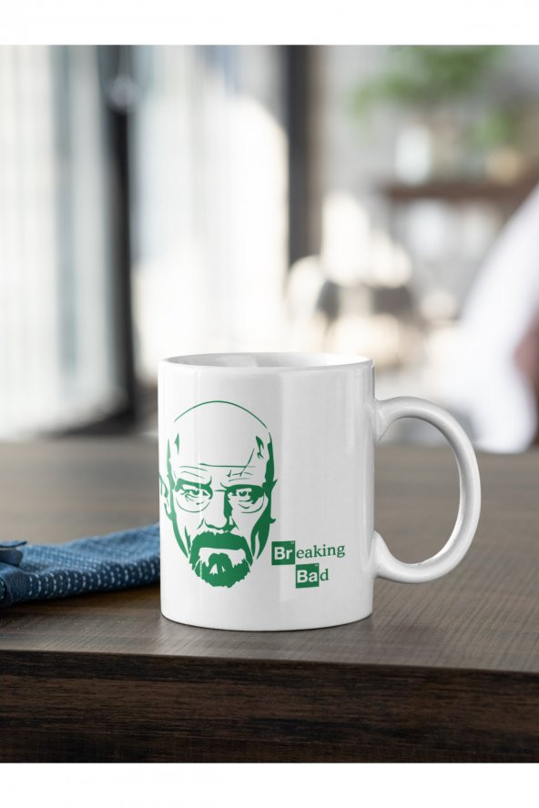 Breaking Bad WWhite Yeşil Baskılı Kahve Kupası Hediye Kupa - 2