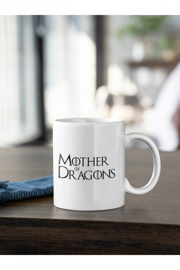 Mother Of Dragons 2 Baskılı Kahve Kupası Hediye Kupa - 2
