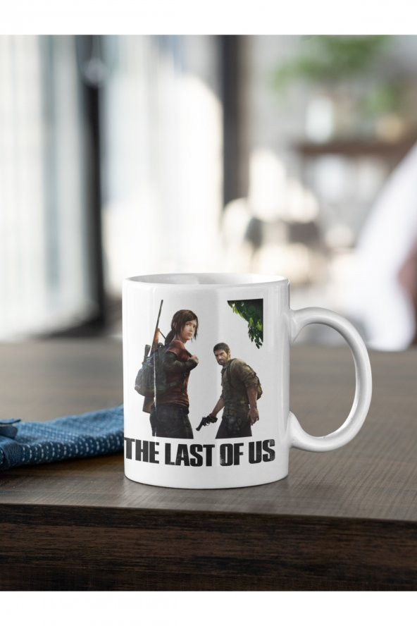 The Last Of Us Ellie Ve Joel Karakter
 Baskılı Kahve Kupası Hediye Kupa