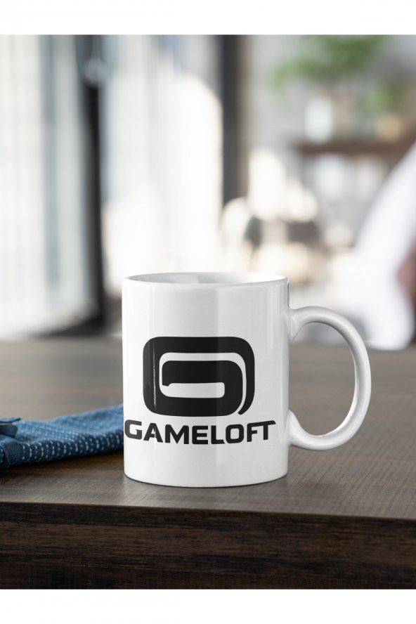Gameloft Logo Baskılı Kahve Kupası Hediye Kupa - 2