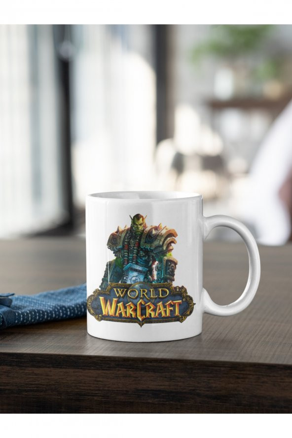Warcraft Thrall 3 Baskılı Kahve Kupası Hediye Kupa - 2