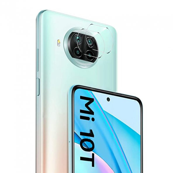 Xiaomi Mi 10T Lite Kamera Lens Koruyucu Nano Cam Şeffaf Tam Kaplama - 2