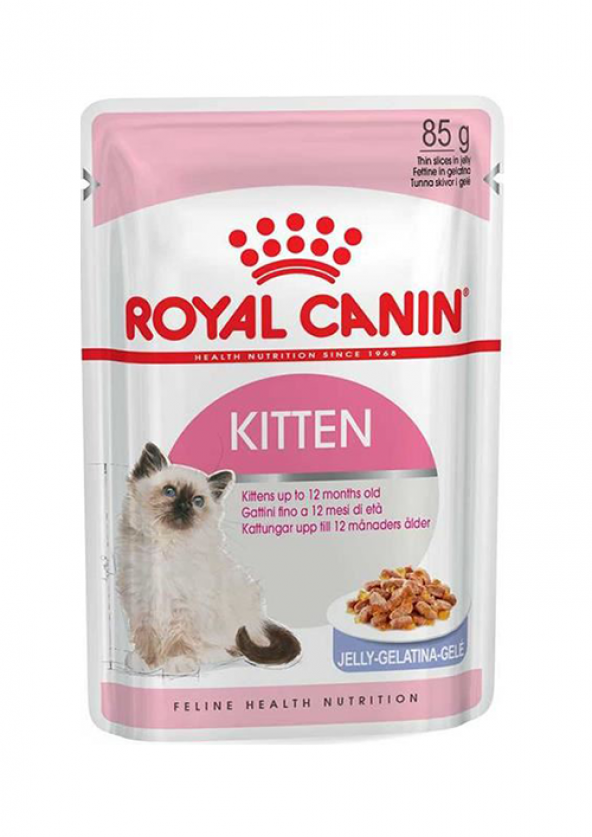 Royal Canin Kitten Jelly Yavru Kedi Pouch Yaş Mama 85 Gr x 12 Adet