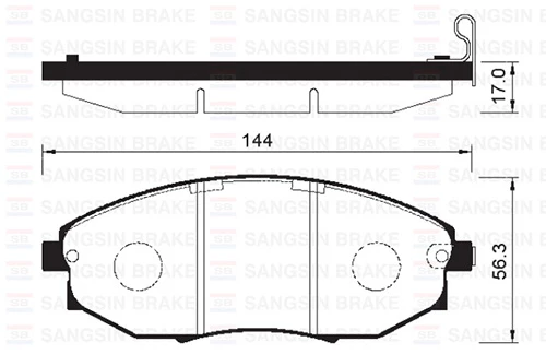 ÖN FREN BALATA CHEVROLET EPICA 2.0L 2.5L 06-