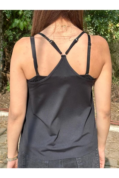 Taşlı Bluz, Parlak Taşlı Bluz, Premium Terletmez Kumaş, Taş Detaylı Lüks Kalıp - 3