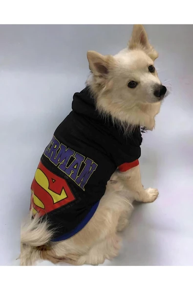 Superdog Gerçek 3 İplik 10-35 kg Büyük Irk Köpek Sweatshirt, Hoodie, Orta ve Büyük Irklar için - 1