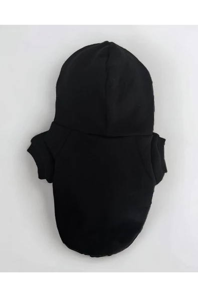 Black Köpek Sweatshirt, Hoodie, Köpek Kazağı, Köpek Kıyafeti - 5