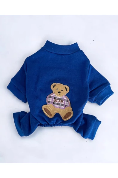 Blue Bear Polar Köpek Tulumu Köpek Kazağı, Köpek Kıyafeti - 5