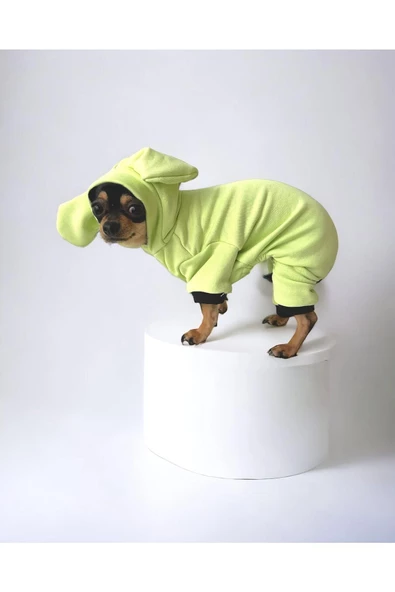Greenlx Kulaklı Köpek Tulumu, Köpek Kıyafeti - 1