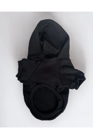 Black Köpek Sweatshirt, Hoodie, Köpek Kazağı, Köpek Kıyafeti - 4