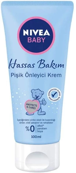 Nivea Bebek Krem Pişik Önleyici 100Ml 1 Paket(1 x 137 gram)