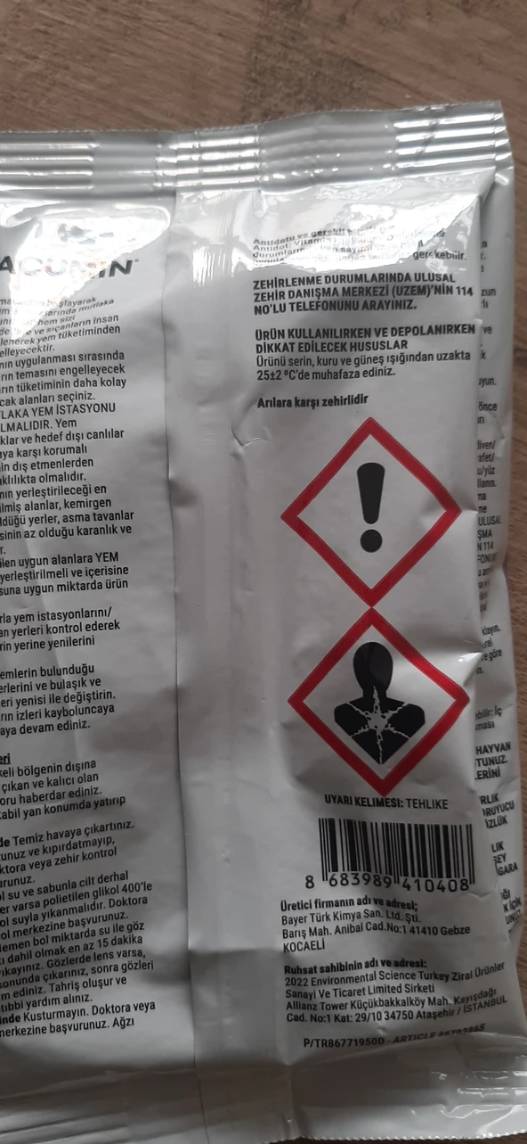 BAYER RACUMİN FARE ZEHİRİ - 3