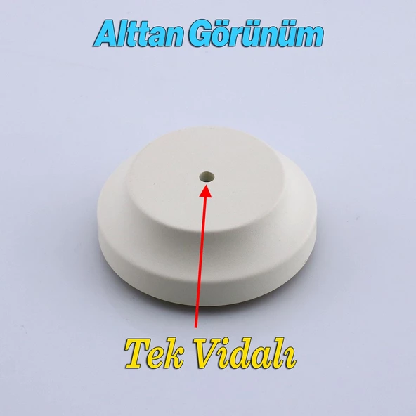Dolunay Kulp Düğme Ahşap Desenli Aytaşı Çekmece Mutfak Mobilya Dolabı Dolap Kulpu Kulbu Kulpları - 8