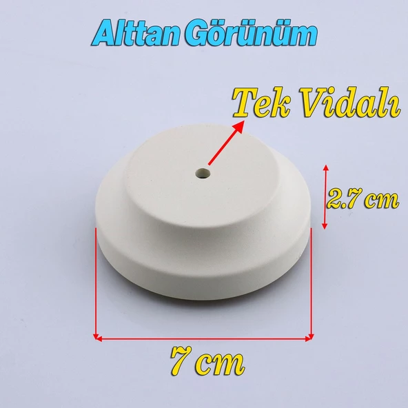 Dolunay Kulp Düğme Ahşap Desenli Aytaşı Çekmece Mutfak Mobilya Dolabı Dolap Kulpu Kulbu Kulpları - 5