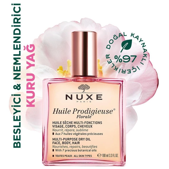 Nuxe Huile Prodigieuse Florale Çok Amaçlı Kuru Yağ 100ml