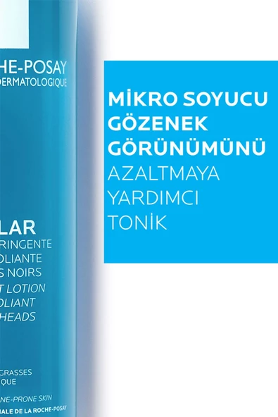 La Roche Posay Effaclar Mikro Soyucu Tonik Yağlı/Akneye Eğilim Gösteren Ciltler Ciltler Gözenek Sıkılaştırıcı 200ml