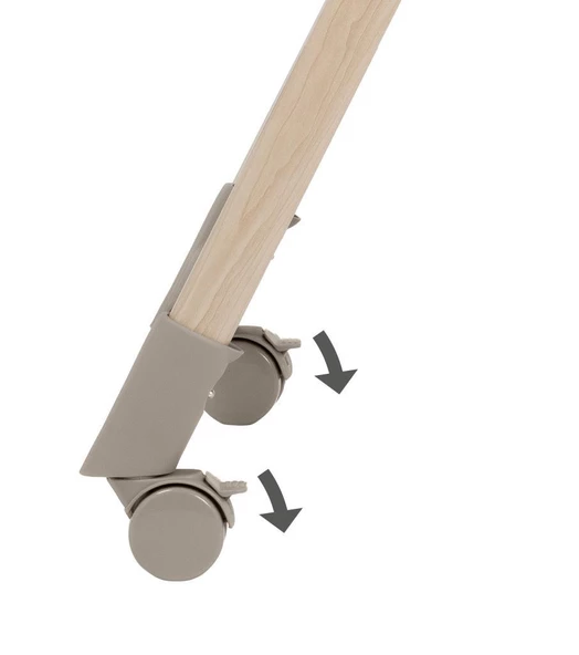 Maxi-Cosi Minla Plus 6'sı Bir Arada Ahşap Görünümlü 4 Tekerlekli Mama Sandalyesi Elegance Terra - 5