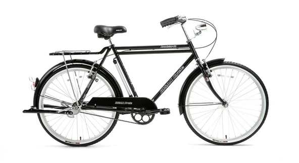 BİSAN ROADSTAR GL HİZMET BİSİKLETİ 58CM V 26 JANT NEX.3 VİTES  PARLAK SİYAH BEYAZ ürün görseli