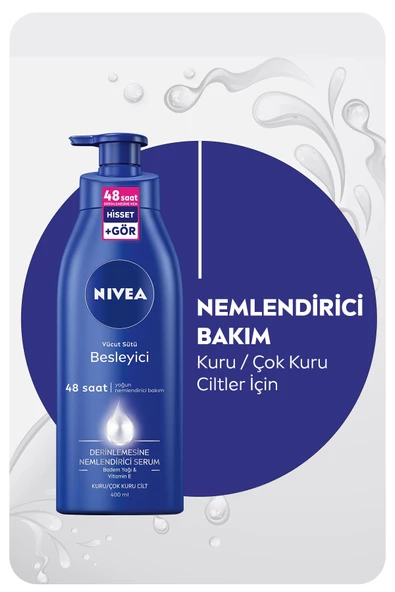 Nivea Body Milk Vücut Nemlendiricisi 400 ml - 3