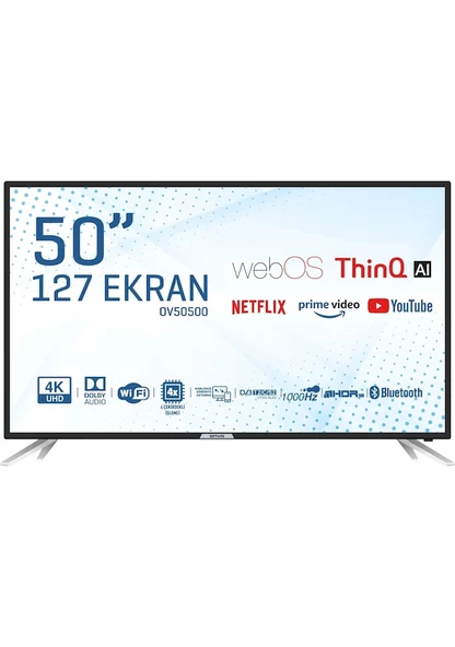 Onvo OV50500 50" 4K Ultra HD WebOS Smart LED TV