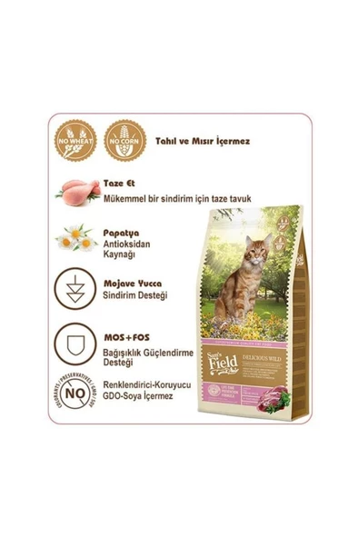 Sam´s Field Cat Delicious Wild 7,5 kg SKT: 02/2026