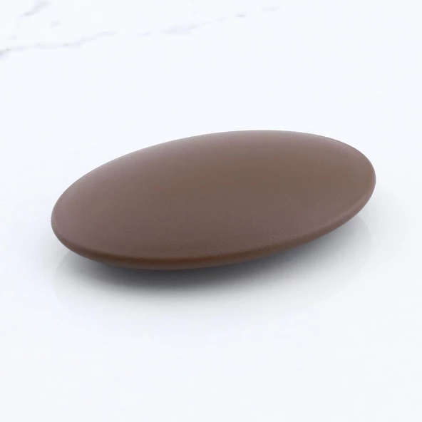 Damla 10 Adet Kulp 64 mm 6.4 cm Kahverengi Çekmece Mutfak Mobilya Dolabı Dolap Kulpu Kulbu Kulpları - 5